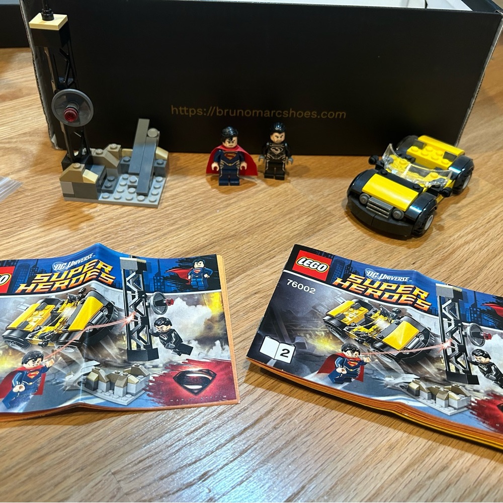 Lego Superheroes Superman Metropolis showdown 76002.